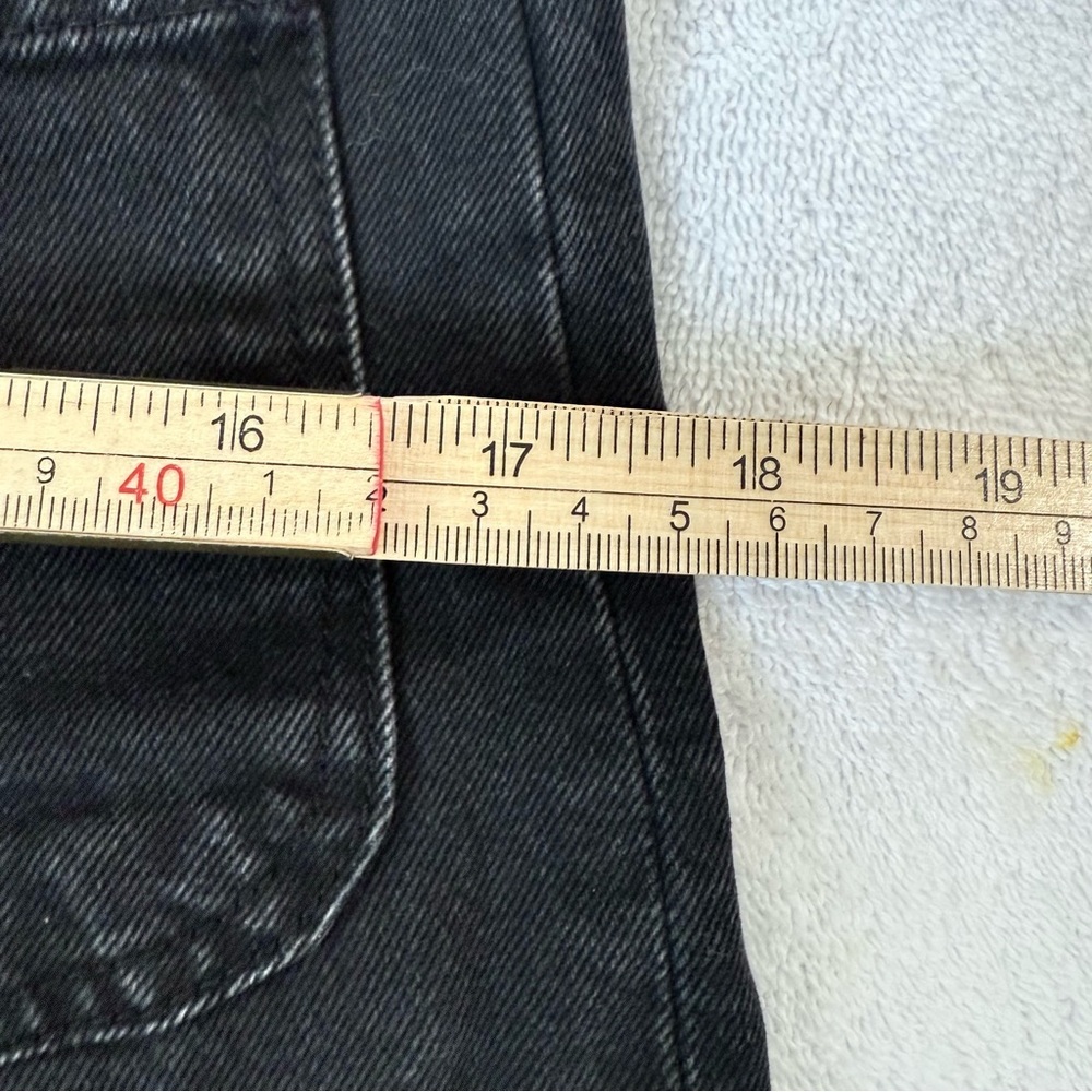 Free People High Waisted‎ Wide Leg Black Jeans Size 25 - Picture 13 of 13